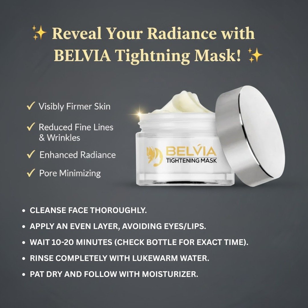 Belvia Best Skin Tightening Mask For Glowing Skin - Image 6